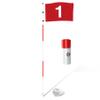 KINGTOP 6ft Golf Flagstick Pro, Portable Five-Section Design for Backyard Practice Putting Green, Driving Range Golf Pin Flag Hole Cup Set, Gift Idea, 1-Pack view 1