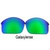 Galaxy Replacement lenses For Oakley Flak Jacket Sunglasses Polarized Green view 2