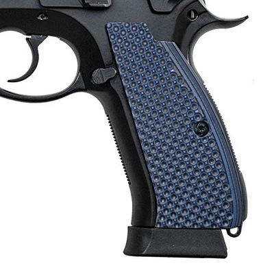 Guuun CZ75 G10 Grips Full Size CZ SP01 Grip Golf Ball Dimple Texture