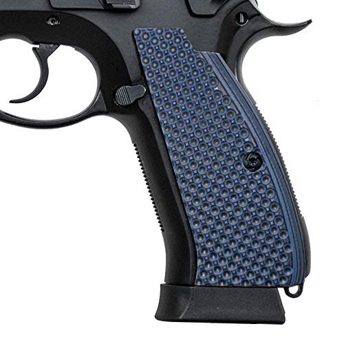 Guuun CZ75 G10 Grips Full Size CZ SP01 Grip Golf Ball Dimple Texture