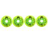 Rink Rat Wheels 80mm 84A Trickster X Grn/Blue 4-Pack Inline Indoor Roller Hockey view 1