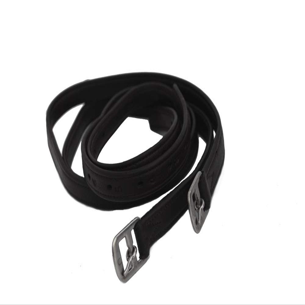 Rhinegold 0 Bonded Leathers-Havana-54 Stirrup Leathers, Havana, 54"