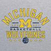 UGP Campus Apparel AS1156 - Michigan Wolverines Basketball Stars T-Shirt - Large - Sport Grey view 2