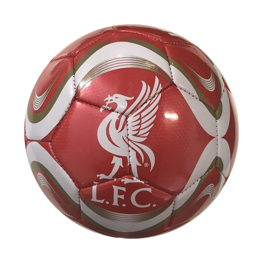 Icon Sports Officially Licensed Liverpool FC Non-Toxic PVC Size 5 Soccer Ball