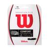 Wilson Sensation Plus 17 Tennis String - Set, Black view 1