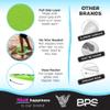 BPS 'Gator' 30 Inch No Wax Needed Skim Board - High Gloss Coated Wood Skimboard with EVA Pads - Skim Board for Beach or Flatland (Green) view 3