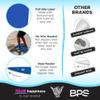 BPS 'Shaka' 40" Skimboard - Epoxy Coated Wooden Skim Board with Traction Pad - No Wax Needed - Skim Board for Kids and Adults - Large Skim Board (Dark Blue) view 3