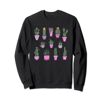 All The Potted Cacti Sweatshirt