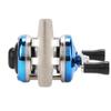 Baitcast Fishing Reel, Portable Winter Ice Fishing Reel Wheel Light Weight Ultra Smooth Aluminum Spinning Fishing Reel for Saltwater Or Freshwater(Blue) Inline Ice Fishing Reel view 4