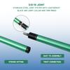 GSE Games & Sports Expert 58" 2-Piece Fiberglass Graphite Composite Billiard Pool Cue Stick for Men/Women, Billiard Cue Stick for House or Commercial/Bar Use (Matte Green, 21 Oz) view 3