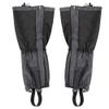 VGEBY Leg Gaiters, 1 Pair Snow Legging Gaiters Outdoor Climbing Hiking Legging Gaiters Shoe Boots Cover for Adult (Black) Zipper Leg Gaiter Cb Gaiters view 1