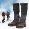 VGEBY Leg Gaiters, 1 Pair Snow Legging Gaiters Outdoor Climbing Hiking Legging Gaiters Shoe Boots Cover for Adult (Black) Zipper Leg Gaiter Cb Gaiters view 3