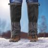 VGEBY Leg Gaiters, 1 Pair Snow Legging Gaiters Outdoor Climbing Hiking Legging Gaiters Shoe Boots Cover for Adult (Black) Zipper Leg Gaiter Cb Gaiters view 4