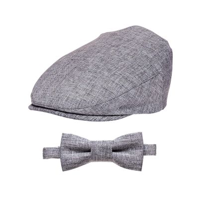 Born to Love Baby Boy's Hat Vintage Driver Caps XS 48 cm Gray Set