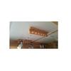 Nilson Direct Cedar Made Ice Fishing Rod Rack Holder Wall Ceiling Mount view 1