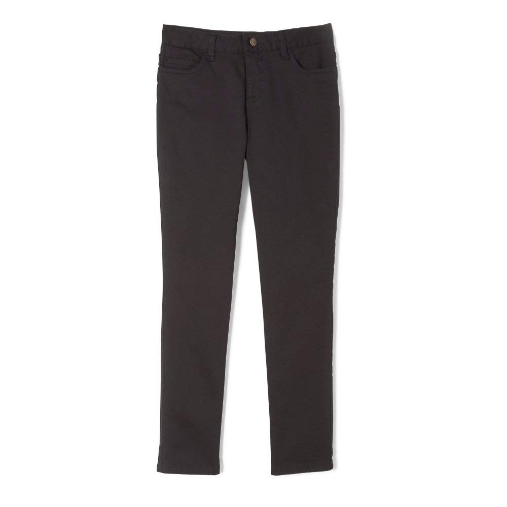 French Toast Girls' Toddler Stretch Skinny Pant, Black, 2T