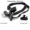 Lalomo Rechargeable LED Headlamp,Super Bright Head lamp Headlight Flashlight with Laser for Indoor and Outdoor Runing,Hiking,Camping,Fishing,Hunting view 2