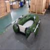 Inflatable Commercial Grade PVC Dingy Raft Fishing Platform Boat W/Motor Board view 2