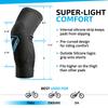 7iDP Youth Transition Knee Pads for Mountain Biking and Action Sports, Large/X-Large, Black view 4