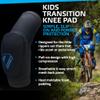 Seven iDP 7iDP Kids Transition Knee Pads for Biking and Action Sports, Black (Medium 5-7) view 2