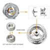 ANGLER DREAM EX-ALC 5/6WT CNC Machined Large Arbor Fly Fishing Reel with Line Combo 3 5 8 9WT Fly Line Backing Leader view 3
