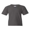 Gildan unisex child Gildan Youth Heavy Cotton T-shirt, Style G5000b, 2-pack T Shirt, Charcoal, Medium US view 1