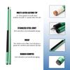 GSE Games & Sports Expert 58" 2-Piece Fiberglass Graphite Composite Billiard Pool Cue Stick for Men/Women, Billiard Cue Stick for House or Commercial/Bar Use (Matte Green, 20 Oz) view 2