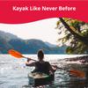 SeaSense Xtreme 2 Kayak Paddle, Red-Black, 84 - Fiberglass Reinforced Nylon Blades, 2-Piece Construction - Great for Sport, Sea, Whitewater, Recreational & Fishing Kayaking view 3