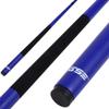 GSE Games & Sports Expert 58" 2-Piece Fiberglass Graphite Composite Billiard Pool Cue Stick for Men/Women, Billiard Cue Stick for House or Commercial/Bar Use (Matte Blue, 19 Oz) view 1
