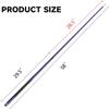 GSE Games & Sports Expert 58" 2-Piece Fiberglass Graphite Composite Billiard Pool Cue Stick for Men/Women, Billiard Cue Stick for House or Commercial/Bar Use (Matte Blue, 19 Oz) view 4