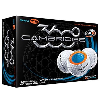 Cambridge Golf 360 Tour T3 Golf Balls