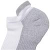 Dr. Motion Women's 2PK Compression Low Cut Socks, White Solid, ONE SIZE view 3