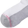 Dr. Motion Women's 2PK Compression Low Cut Socks, White Solid, ONE SIZE view 4