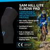 7 iDP Sam Hill Lite Elbow Pads - Black & Blue (Small) view 2