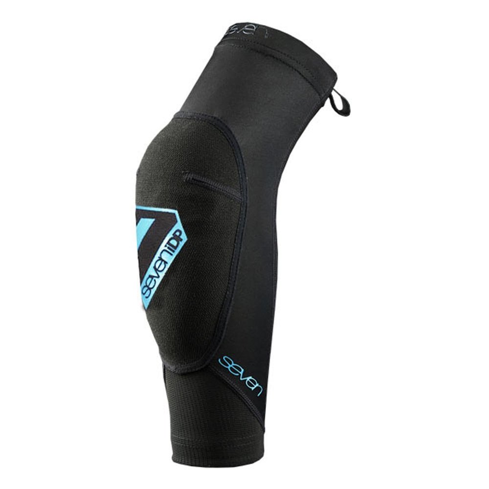 7 iDP Youth Transition Elbow Pads - Black & Blue (Large/X-Large)