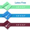 A AZURELIFE Resistance Bands,Professional Long Non-Latex Elastic Stretch Bands,Exercise Bands for Physical Therapy, Yoga, Pilates, Rehab, at-Home or The Gym Workouts, Strength Training view 3