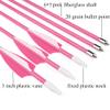 Archery Youth 24 26 28 Inch Fiberglass Archery Targeting Arrows for Youth Practise Recurvebow Compound Bow Shooting view 2