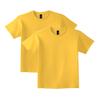 Gildan Youth Ultra Cotton T-Shirt, Style G2000B, 2-Pack, Daisy, Large view 1