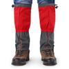 1Pair Leg Gaiters Snow Boot Gaiters, Breathable Climbing Hiking Snow Gaiter for Outdoor Hiking Walking Hunting Climbing Mountain(Red) Ski Equipment view 3