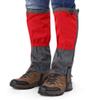 1Pair Leg Gaiters Snow Boot Gaiters, Breathable Climbing Hiking Snow Gaiter for Outdoor Hiking Walking Hunting Climbing Mountain(Red) Ski Equipment view 4