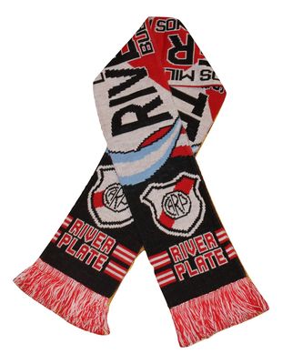 Aeiniwer River Plate | Soccer Fan Scarf | Premium Acrylic Knit
