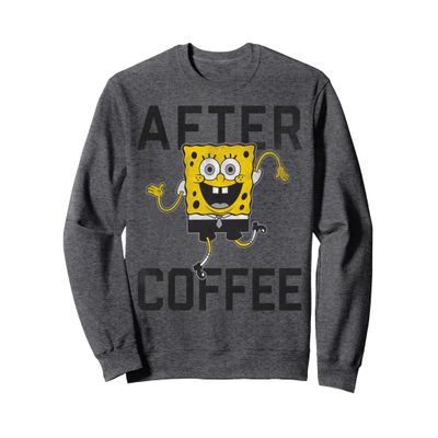 SpongeBob SquarePants Dance After Coffee Sweatshirt Sweatshirt
