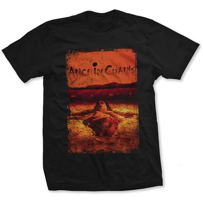 Alice In Chains Unisex T-Shirt: Dirt Album Cover - X-Large