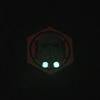 3D PVC First Order Death Trooper Helmet Patch GITD Star Rogue Wars One Episode 7 view 2