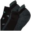 Dr. Motion Women's 2PK Compression Low Cut Socks, black ditsy Floral ONE SIZE view 2