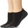Dr. Motion Women's 2PK Compression Low Cut Socks Sockshosiery, black Solid, ONE SIZE view 2