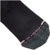 Dr. Motion Women's 2PK Compression Low Cut Socks Sockshosiery, black Solid, ONE SIZE view 4
