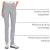 PGA Tour Women's Tummy Control Pull-on Waistband Golf Pants, Sleet, X-Large view 4