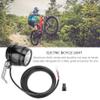 LED Headlight, Aluminum Headlight Horn 2 in 1 Set Front Light Headlamp Light(Black) view 3