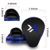 Xnature Curved Boxing MMA Punching Mitts Boxing Pads Hook & Jab Pads MMA Target Focus Punching Mitts Thai Strike Kick Shield a Pair view 2